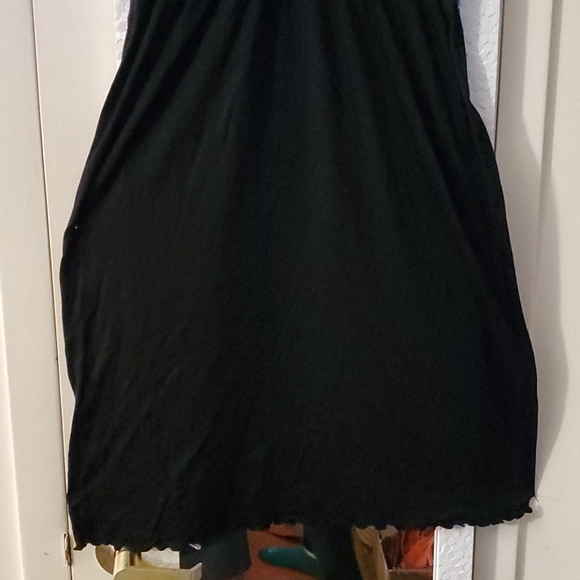 Black breast free maternity dress Q - Picture 4 of 9